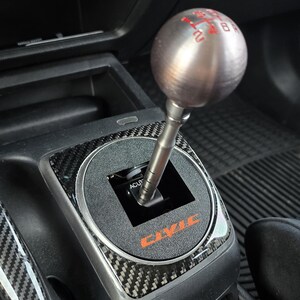 8th gen civic shift boot delete plate