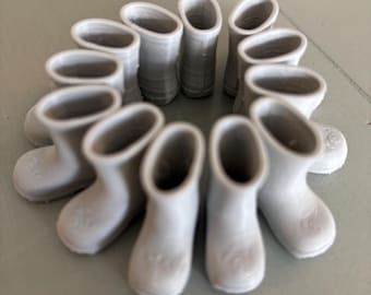 Special Order for Mary*6 pairs of small gray boots