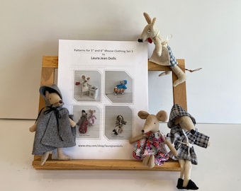 PDF Doll Clothes Patterns: Maileg Mice & Little Family - Collection 3
