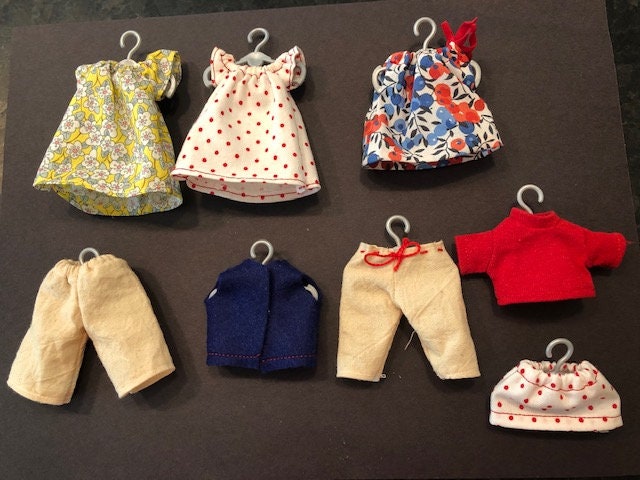 Set 1*PDF Pattern for 5 inch Cloth MICE or DOLLS Clothing*7 Outfits*A…