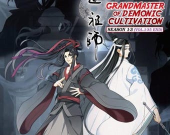 Grandmaster Of Demonic Cultivation Season 1-3 Vol.1-35 End English Sub Anime DVD