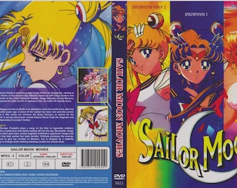 Sailor Moon Movie Collection (3 discs) dvd Ship From USA