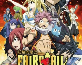 Fairy Tail Complete Anime DVD Box Set (episodes 1-328 + 2 Movies 