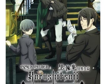 Arco de la Bruja Esmeralda de Black Butler TEMPORADA 5 1-13Fin DVD doblado al inglés Envío desde EE. UU.
