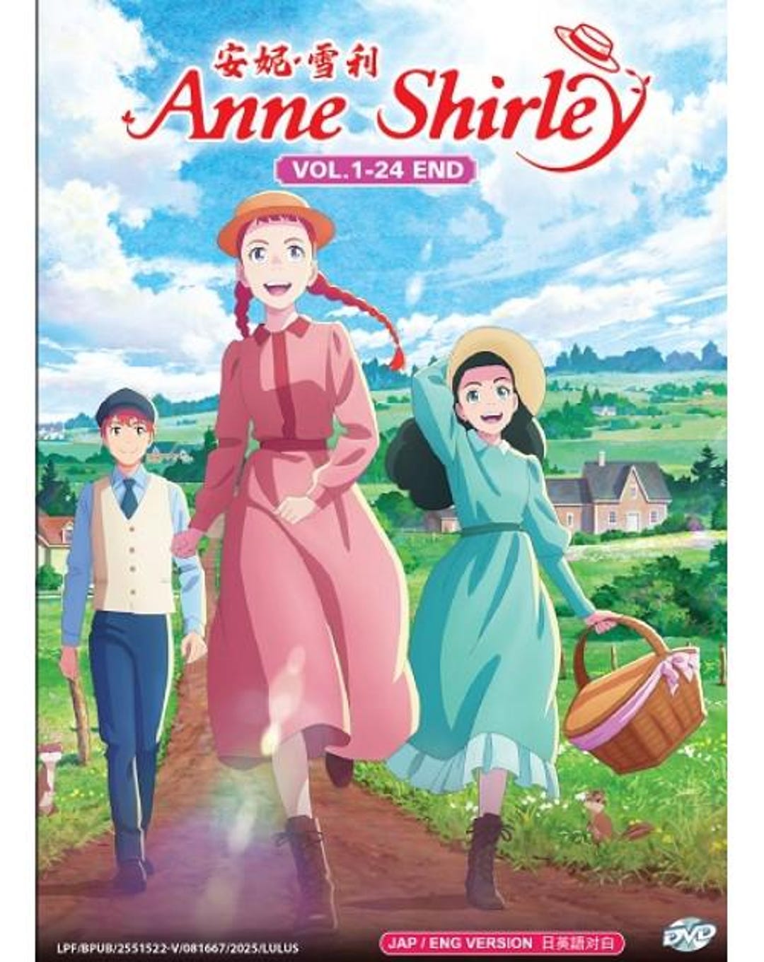 Anne Shirley (1-24end) All Region ANIME DVD English Dubbed Ship From ...
