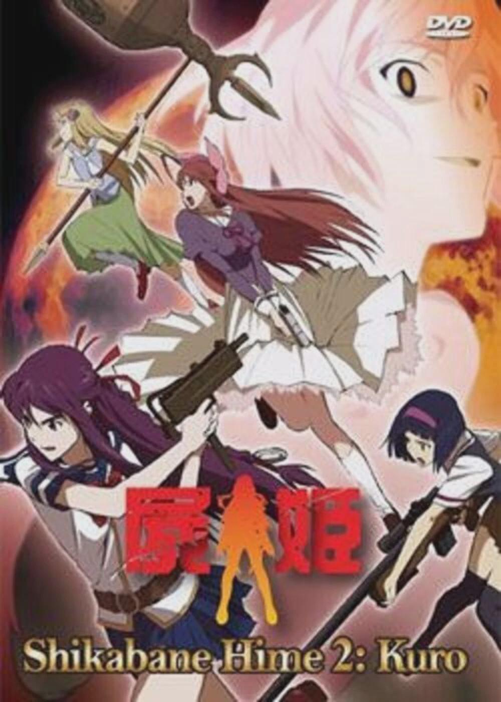 Shikabane Hime Kuro: Corpse Princess Season 2, Episodes 1-12 Anime