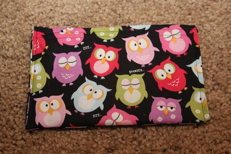 Makeup-Coupon-Envelope System Pouches-Owls