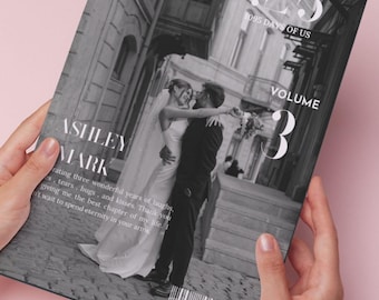 Personalized Anniversary Magazine: Custom Couple Keepsake
