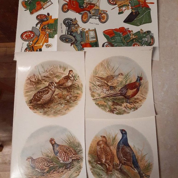 Vintage 3 DURO Waterslide Decals Letter A Gold