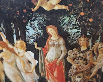 Vintage Galerie Jumbo puzzle, Botticelli Primavera, 210 pieces, 8 x 10 inches