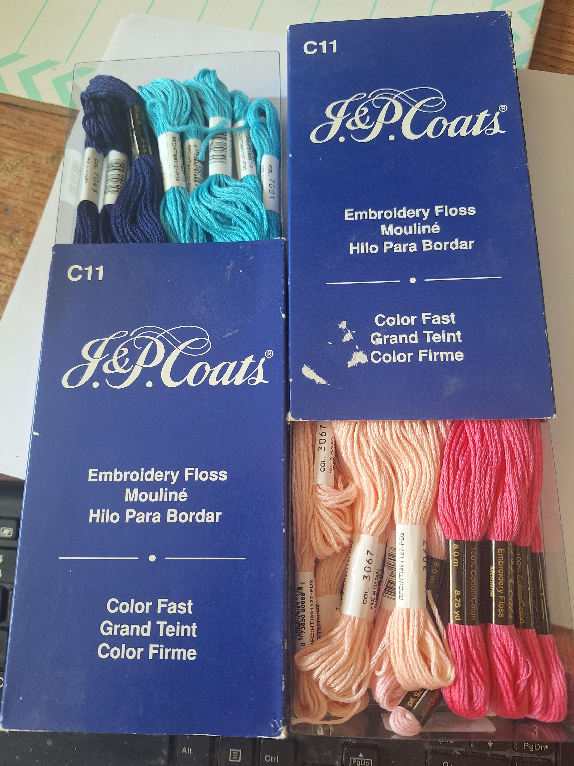 J&p Coates Thread Box - Etsy