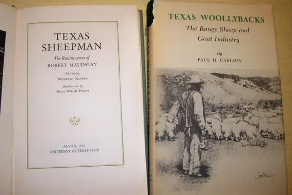 Texas Sheepman Robert Maudslay 1951 Texas Wooleybacks Paul