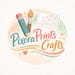 PixoraPrintsCrafts store logo