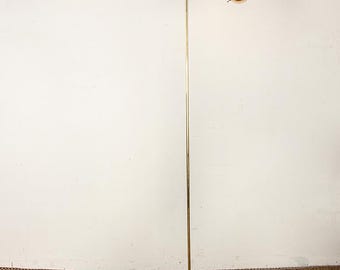 Swedish Brass Floor Lamp, Model G 230 by Bergboms 1960.