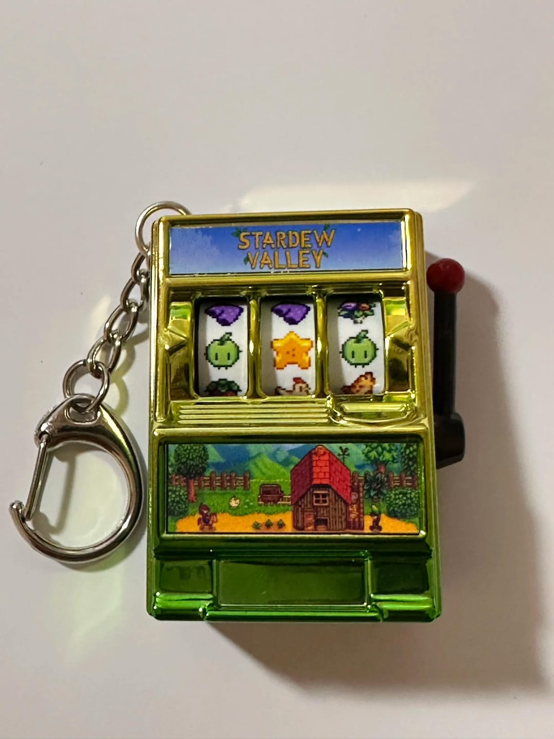 Stardew Valley Junimo Gachapon Keychain | Handmade Mini Capsule Machine Bag Charm | Stardew Valley Fan Art Gift - Etsy