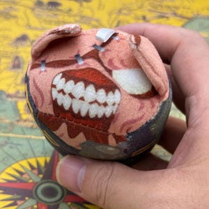 Resident Evil Plush Keychain Set | Leon Chris Wesker Nemesis Squeeze Sound Toy | Cute Handmade Game Collectible Gift