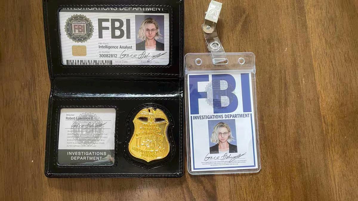 Fbi badge id card - Etsy 日本
