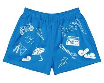 Love in the Air Athletic Shorts