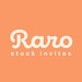 RaroStock Invites