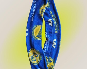 Bufanda infinita de forro polar de los Golden State Warriors