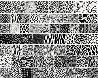 Animal print svg,Leoparad print svg,Cheetah Print Svg,Tiger Print Svg,Cow Print Svg,Animal pattern svg,Seamless Pattern,Cricut & Silhouette