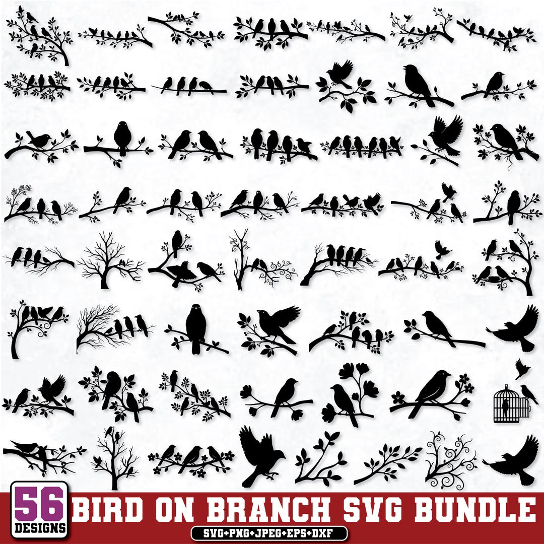 Vogel auf Zweig SVG, Vogel auf Ast SVG, Vogel auf Ast SVG, Vogel auf ...