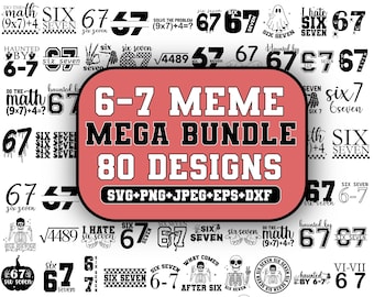 6 7 Meme Funny Hands SVG,Skeleton Meme Svg,Funny Social Media Svg,6 7 meme Svg,Funny Svg,Cricut & silhouette cut files