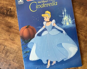 Disneys Cinderella Coloring Book Unused