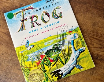 1955 Frog Went A Courtin Book