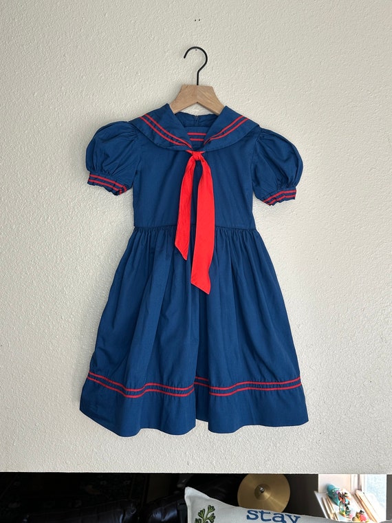 1950s Jane Copeland Sailor Dress (6x)