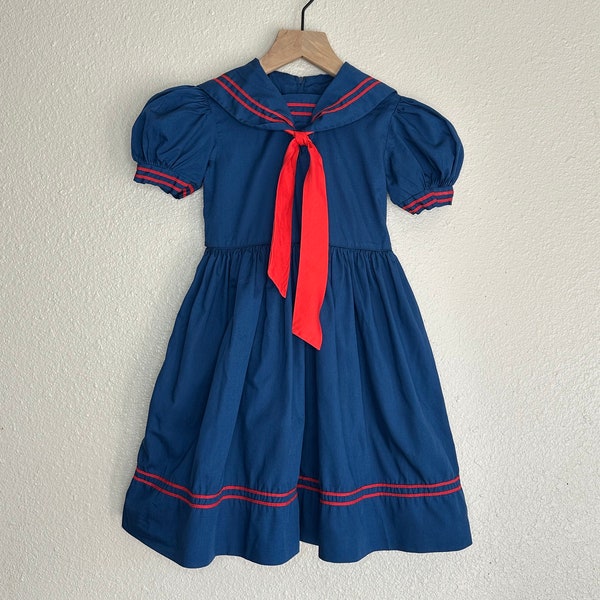 1950s Jane Copeland Sailor Dress (6x)