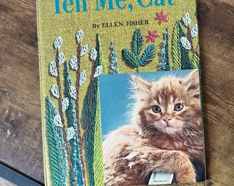 Tell Me Cat Large Hardcover Book