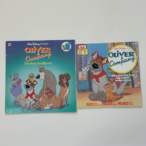 Oliver and Company Book - Etsy