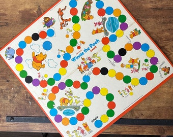 Vintage Winnie The Pooh Game Board