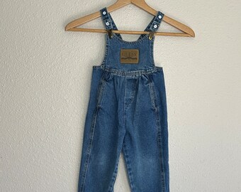 Vintage Guess Jeans Bubble Overalls (2t)