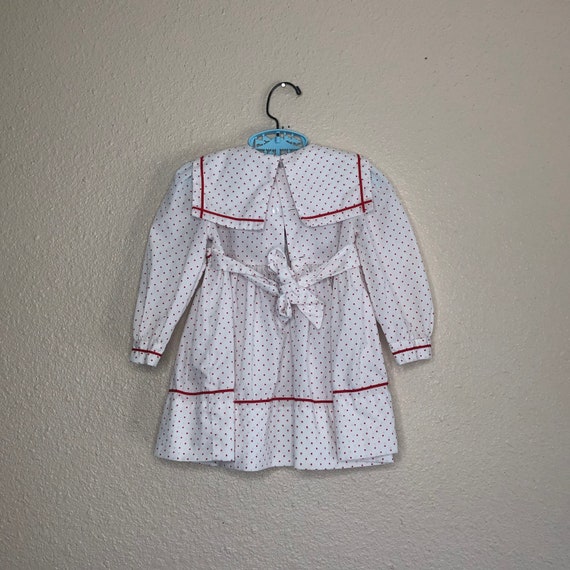 Polly Flinders Swiss Dot Smocked Dress (2t) - image 4