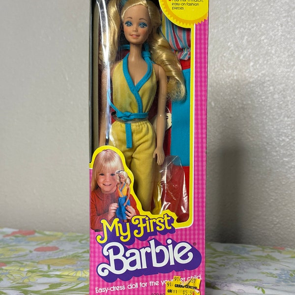 My First Barbie 1980 NIB