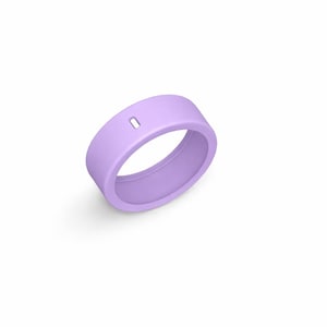 Oura Ringband-Schutz mit floralem Rosendesign Lavender