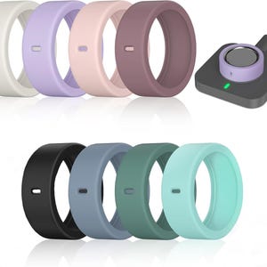 Oura Ringband-Schutz mit floralem Rosendesign Bild 7