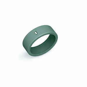 Oura Ringband-Schutz mit floralem Rosendesign Canton Green