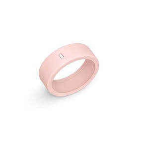 Oura Ringband-Schutz mit floralem Rosendesign Rosa