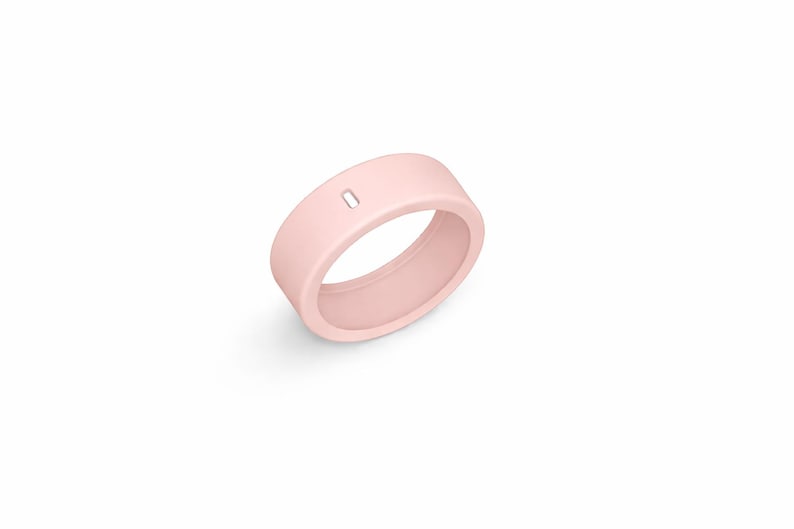 Oura Ringband-Schutz mit floralem Rosendesign Rosa