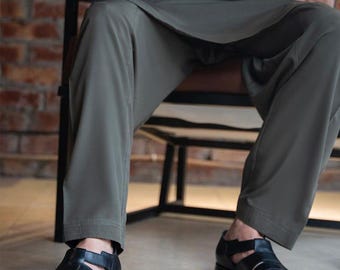 Handmade Men's Leather Fisherman Sandals: Cushioned Arch Support Geniune Leather Chappal