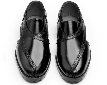 Handmade Peshawari Chappal for Men, Genuine Leather Pakistani Sandals