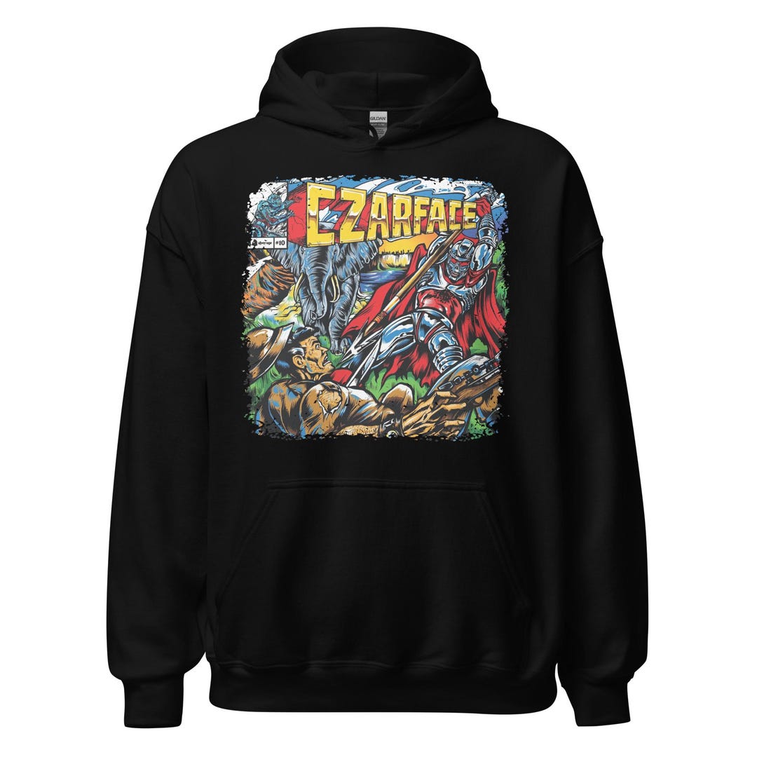 Czarface Hoodie Vintage Hip Hop Clothing– Retro Rap Group Sweatshirt - Etsy