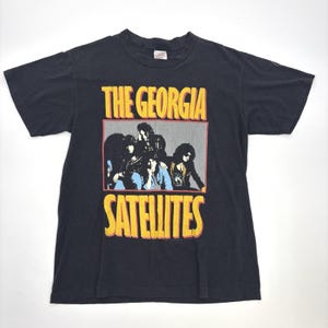 ジョージアサテライツ ヴィンテージTシャツ Georgia Satellites Shirt - Etsy
