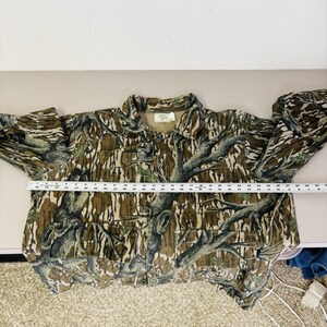 Vintage 80s Mossy Oak Treestand Camo Jacket Mens XXL 3-Pocket Hunting USA Vtg image 7