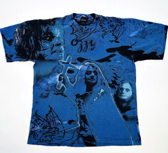Vintage 90s Ozzy Osbourne Blizzard Of Ozz T-Shirt XL