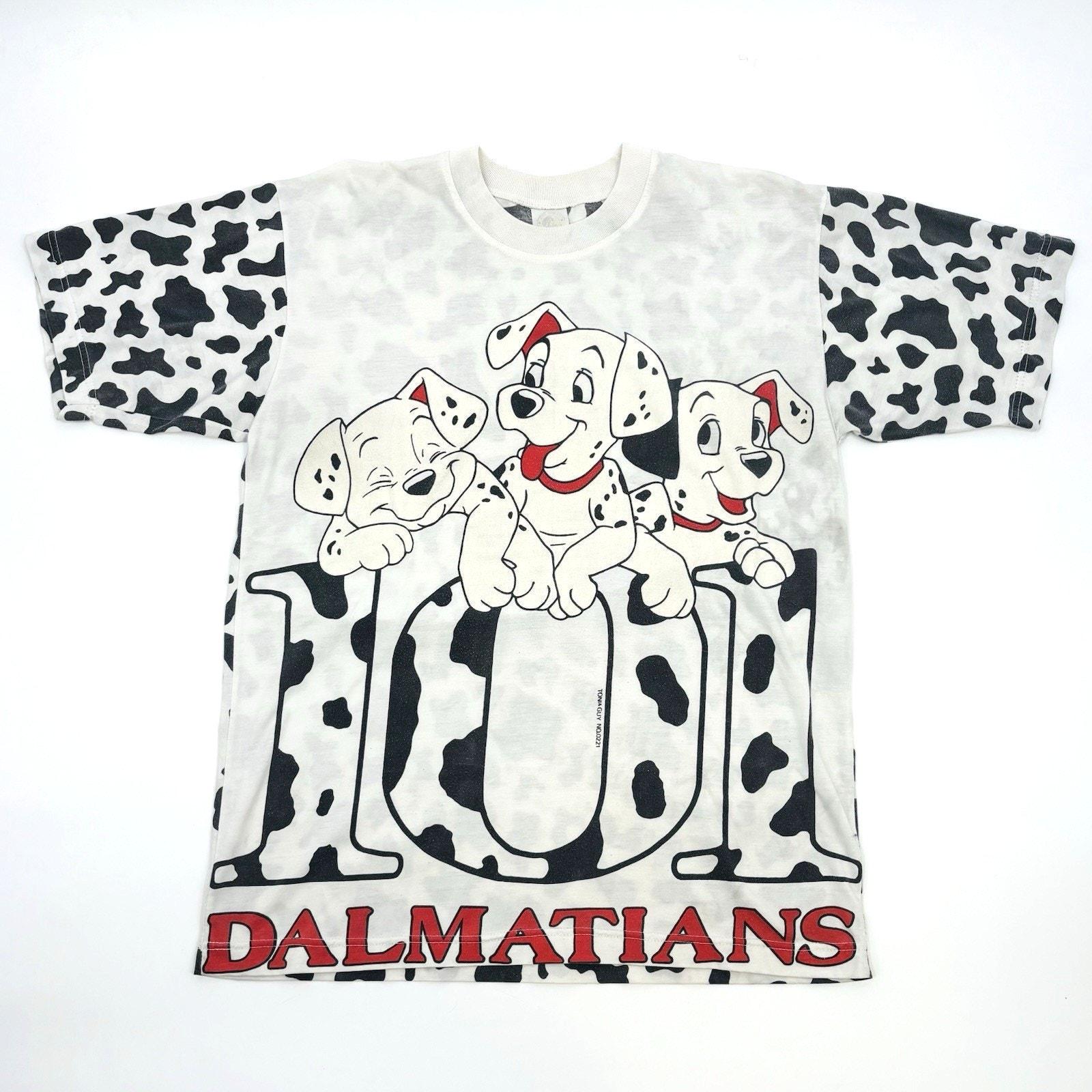 Vintage 101 Dalmatians T Shirt Xl AOP Disney Toni Guy 0221 Rare - Etsy