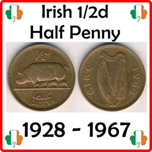 1967 half penny - Etsy 日本